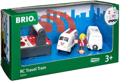 BRIO World IR Express Reisezug – Elektrische Lokomotive mit Fernsteuerung – Zubehör World & World He