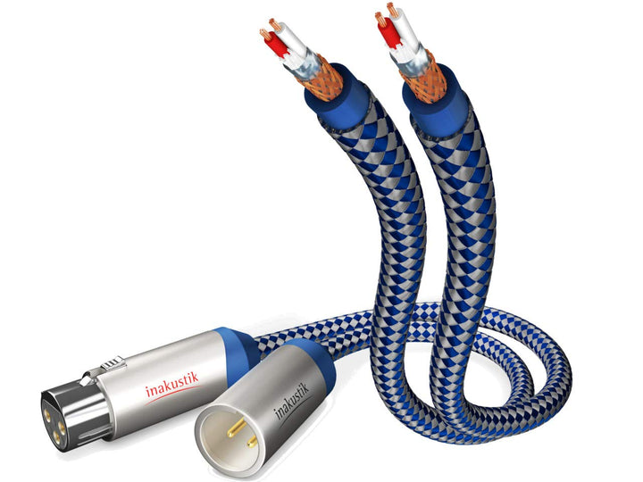 inakustik – 00405015 – Premium Stereo Audiokabel (XLR) | Für kraftvollen und dynamischen Klang dank