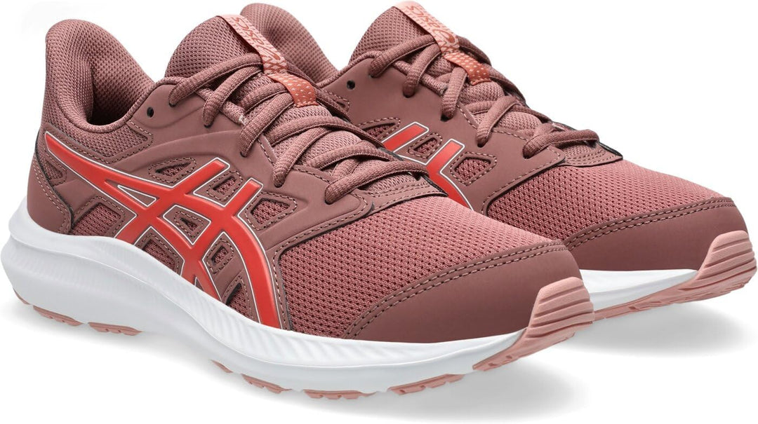 ASICS Jungen Jolt 4 Gs Sneaker 33.5 EU Rubble Red Dark Pink Clay, 33.5 EU Rubble Red Dark Pink Clay