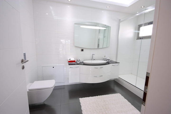 CAIRCON 2K Fliesenlack Bodenfliesen Fliesenfarbe Wand Küche Bad Basaltgrau - 5Kg 5 kg (1er Pack) Bas