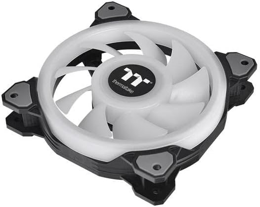 Thermaltake Riing Quad CL-F088-PL12SW-B, 120 mm, 16,8 Millionen RGB-Farben (Alexa, Razer Chroma), So