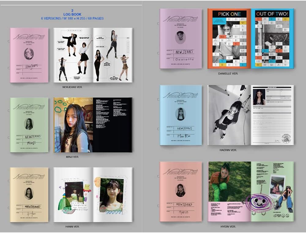 dreamus NewJeans - 1st EP 'New Jeans' album [Bluebook ver] (DANIELLE), DANIELLE