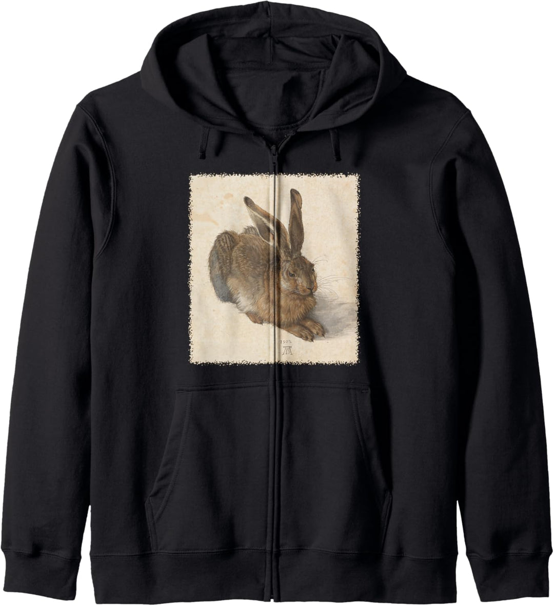 Junge Hase (Feldhase) von Albrecht Durer, Renaissance Art Kapuzenjacke