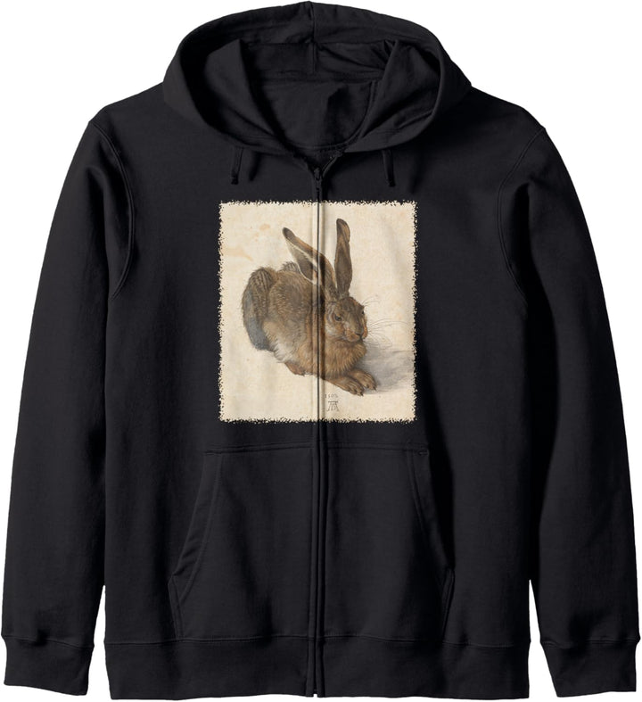 Junge Hase (Feldhase) von Albrecht Durer, Renaissance Art Kapuzenjacke
