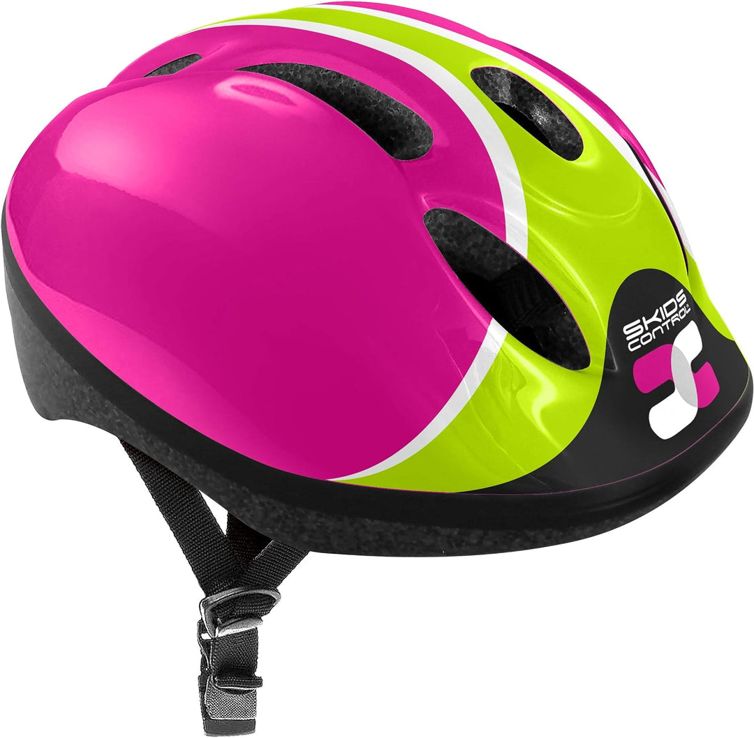 STAMP - HELM mit einstellbaren Tailleneinstellungen + ELLBOGEN und KNIESCHÜTZER - SKIDS CONTROL Girl