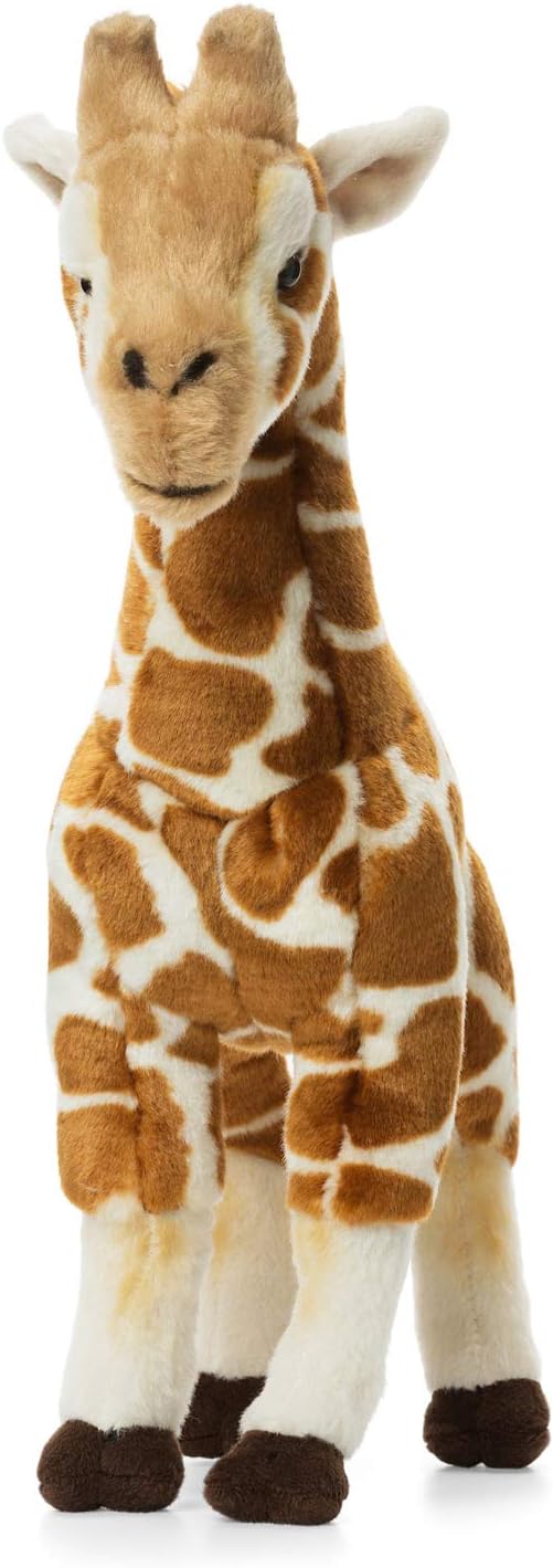 WWF 15195005 Plüsch Kollektion WWF14797 Plüsch-Giraffe, braun, 31 cm