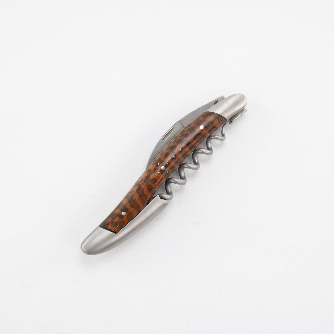 Forge de Laguiole Geschenkset Kellnermesser Sommelierbesteck - Griff Amourette - Edelstahl matt inox