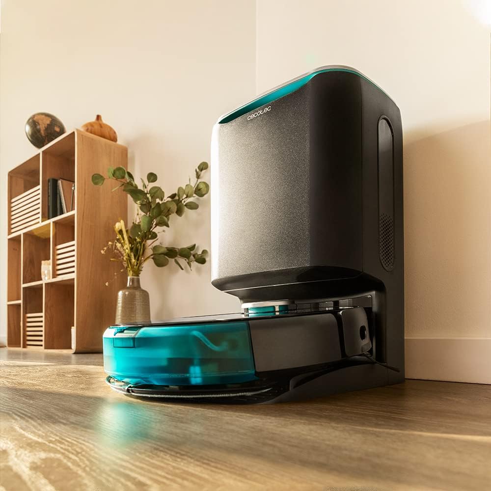 Cecotec Selbstreinigende Basis Conga Home 10000. Kompatibel mit den Serien 8000 und 9000, Automatisc