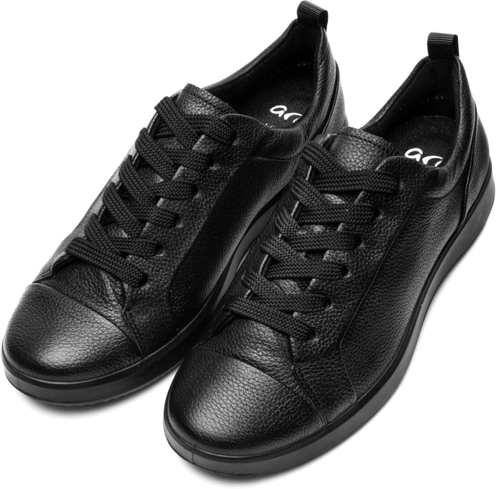 ARA Shoes Damen Sneaker Low Roma 46 EU X-Weit Schwarz, 46 EU X-Weit Schwarz