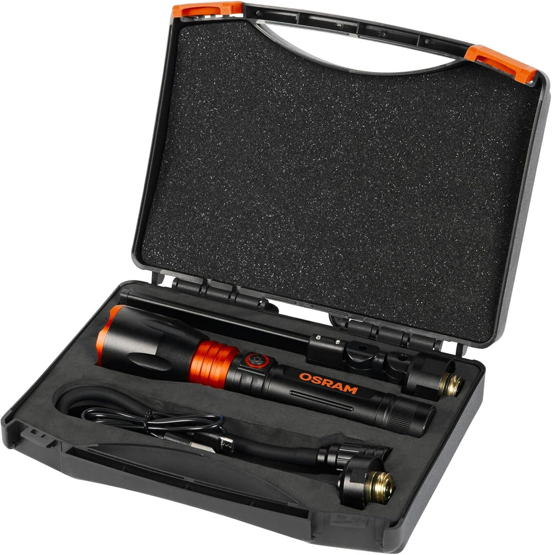 Osram LEDinspect 3-IN-1 Inspection Light KIT – LEDIL417, Taschenlampe & Flexibler Schwanenhals & Ins