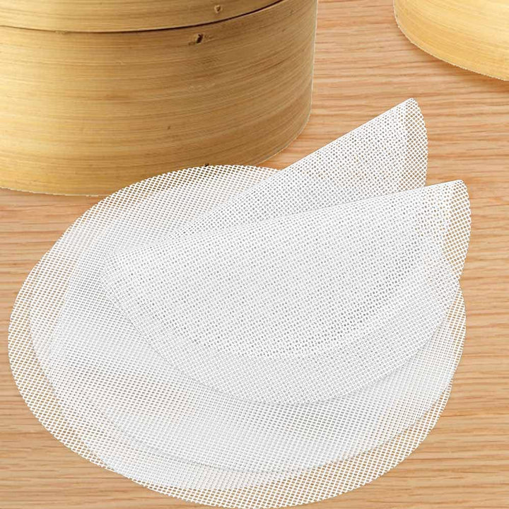 12 Stück Silikon Dämpfer Matte Antihaft Runde Steamer Pad Wiederverwendbare Dumplings Matte Dampfgar
