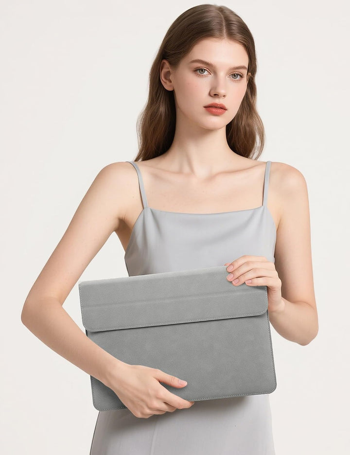 HYZUO 13,3-14 Zoll Laptop Hülle Tasche mit Standfunktion für MacBook Pro 14 M5/M4/M3/M2/M1 2026-2021
