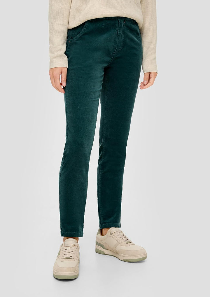 s.Oliver Jeans Anny/Super Skinny Fit/High Rise/Super Skinny Leg 46W / 32L Blue Green, 46W / 32L Blue