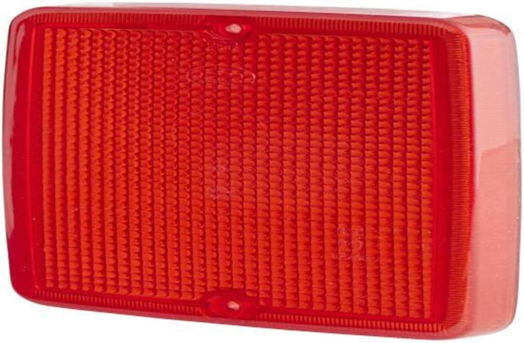 HELLA - Heckleuchte - Glühlampe - 12/24V - Einbau/Anbau/geschraubt - Lichtscheibenfarbe: rot/gelb -