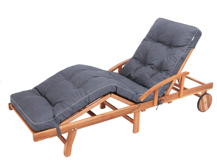 Liegenauflage, Auflage für Gartenliege 200 x 55 x 8 cm, Auflagen für Deckchair, Polsterauflage für S