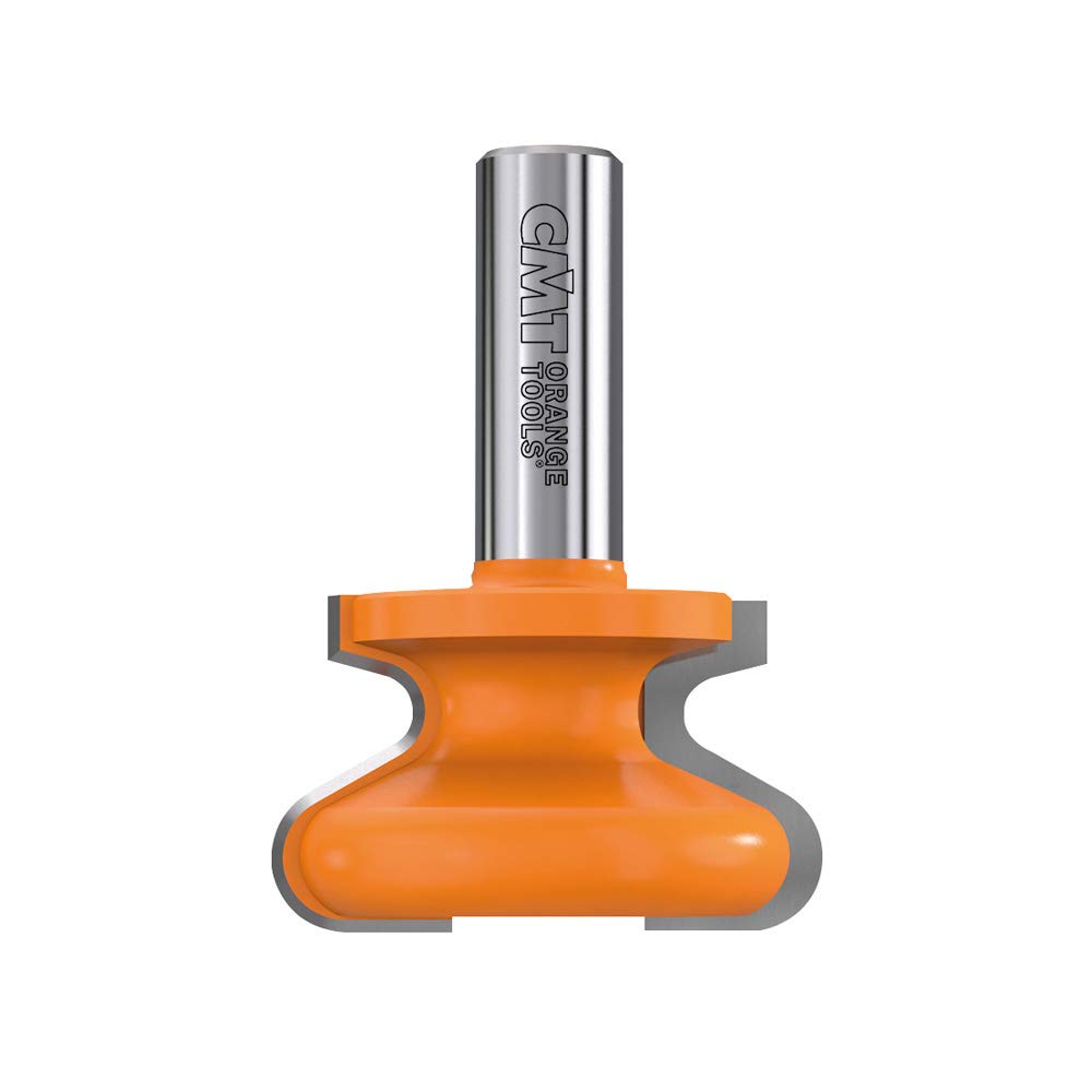 CMT 855.601.11 Fingerzug-Bit, 1/2 Zoll Schaft, 1-7/8 Zoll Durchmesser, orange