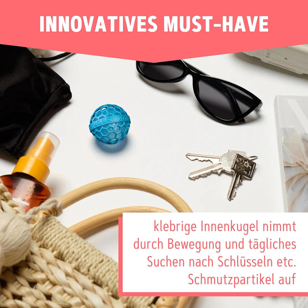 Sauberkugel® Taschenreiniger (3er Set Springfield Collection) – Wiederverwendbare Taschenreiniger Sa