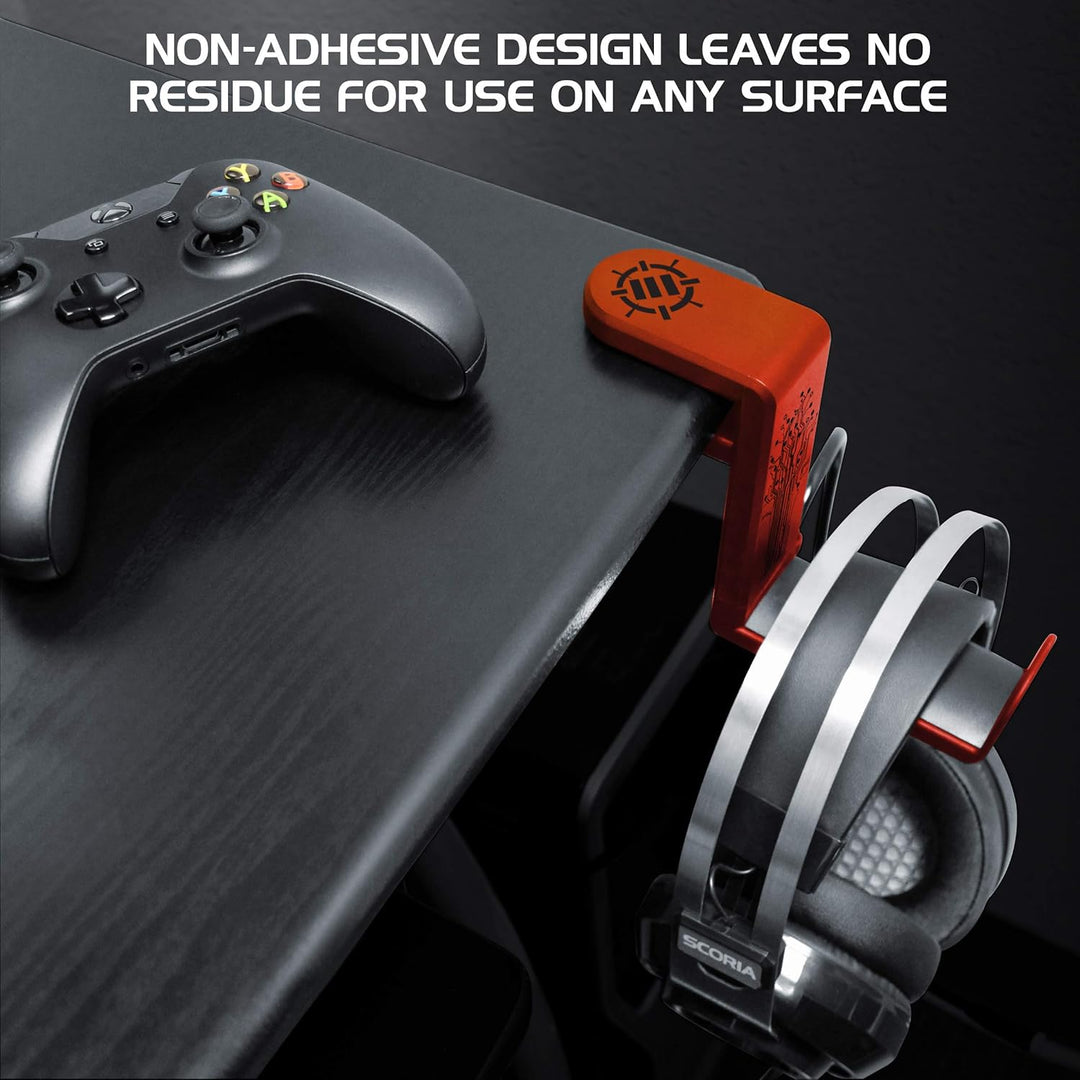 ENHANCE PC Gaming Headset Kopfhörer Halterung Hanger Mount Kopfhörer Stand mit verstellbaren & Schwe