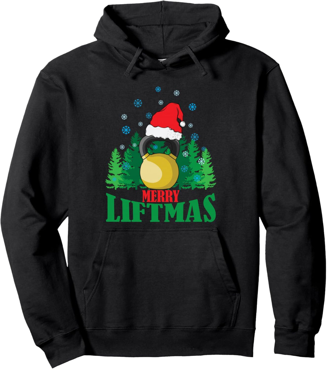 Pumps Training bei Weihnachtssport Pullover Hoodie
