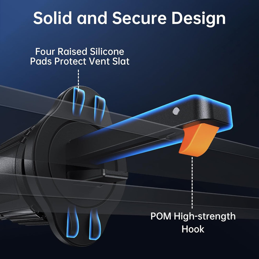 SYNCWIRE Handyhalterung Auto für MagSafe Autohalterung - Magnetische Handyhalter Auto [3D Lang-arm,
