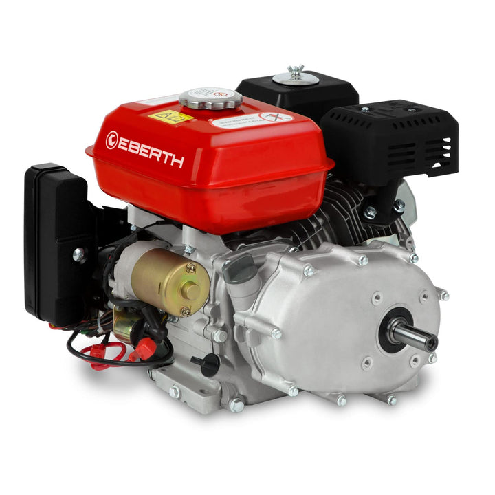 EBERTH 6,5 PS 4,8 kW Benzinmotor Standmotor Kartmotor Antriebsmotor mit Ölbadkupplung, 20 mm Ø Welle