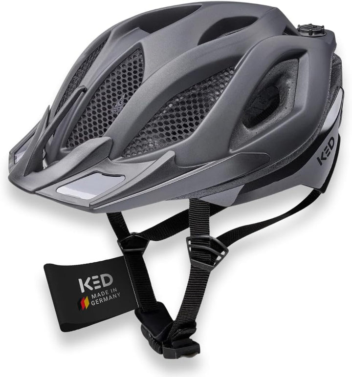 KED MTB Fahrradhelm SPIRI II Trend, schwarz L (55-61cm), L (55-61cm)