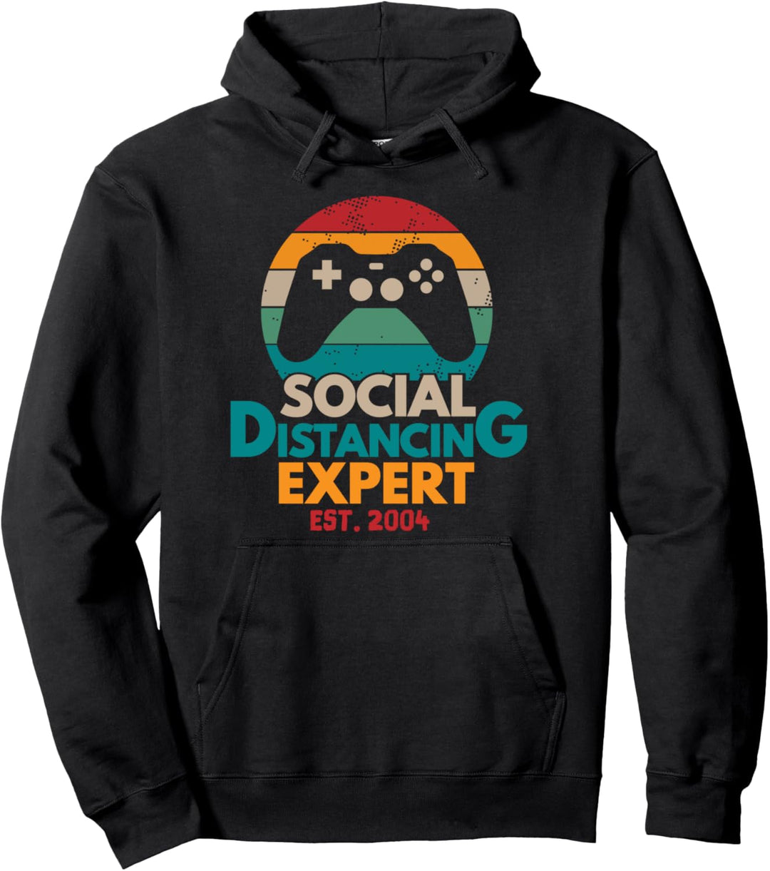 Social Distancing Expert, 2004, 17. Geburtstag Geschenk Pullover Hoodie