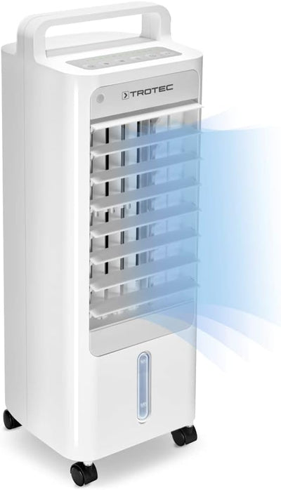 TROTEC Luftkühler mit Wasserkühlung PAE 12 - Mobiler 3-in-1 Verdunstungs-Kühler, Luftbefeuchter, Ven