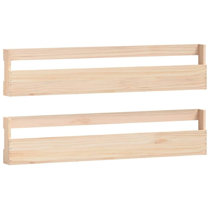 vidaXL Wand Schuhregal 2 STK., Schuhschrank mit viel Stauraum, Schuhständer Hängeregal Wandmontage,