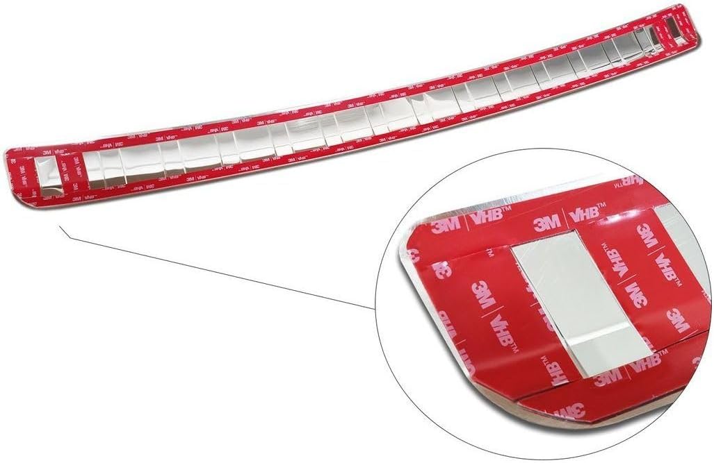 Avisa Edelstahl Heckstossstangenschutz kompatibel mit Mercedes GLA-Klasse II H247 2020- 'Ribs'