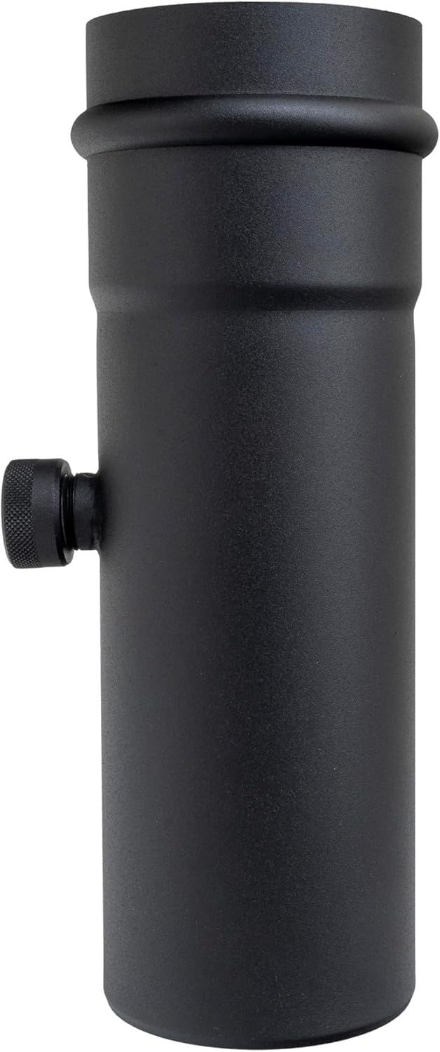 SYSTERM Abgasableitungssystem Ø 80 mm für Kaminen oder Pelletheizgeräten, alle Elemente der Schornst
