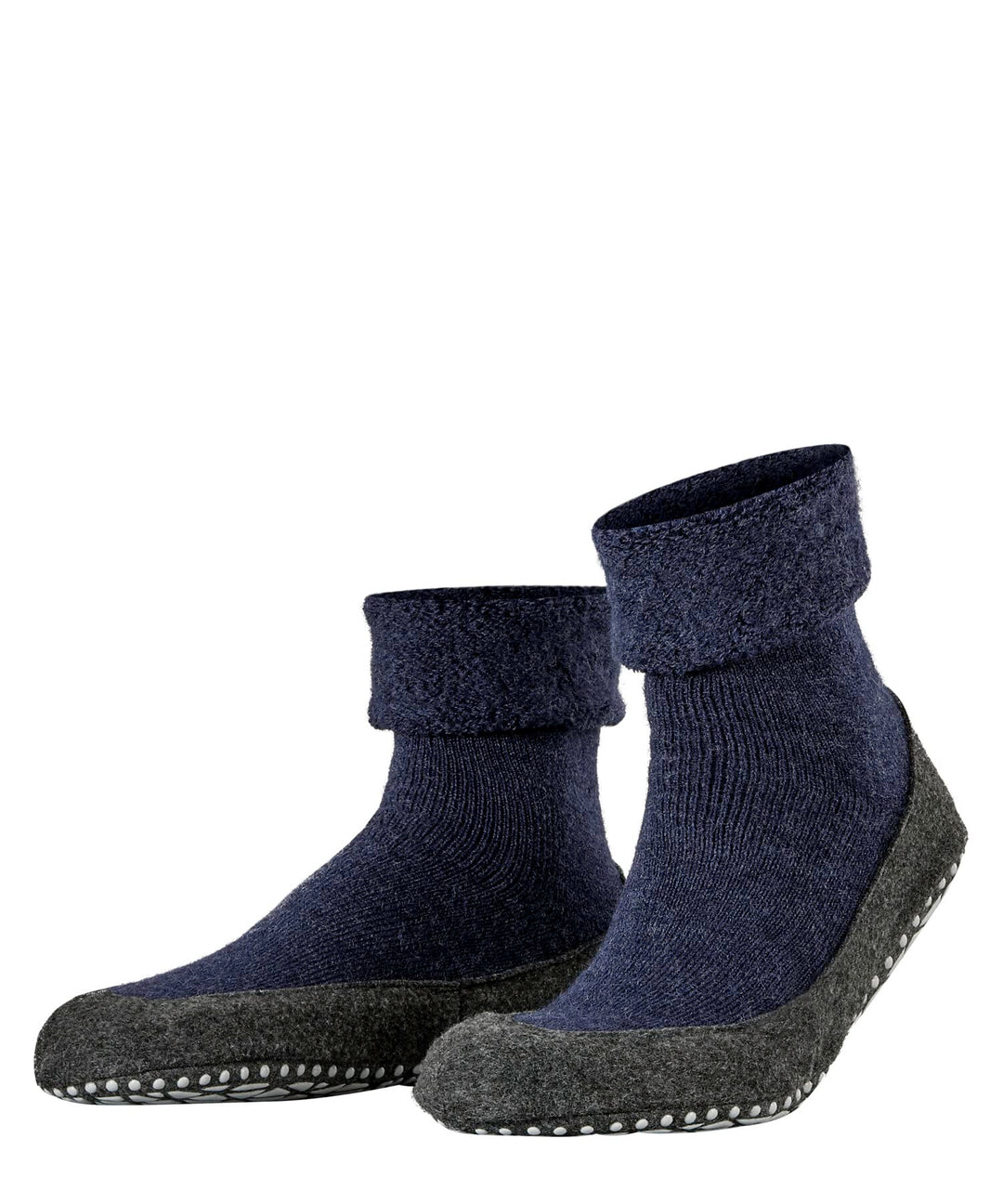 FALKE Herren Cosyshoe Stoppersocken rutschhemmende Noppen auf der Filzsohle komfortabel warm mit Plü