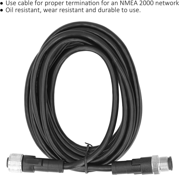 KIMISS Verlängerungskabel, Backbone-Drop-Kabel für Boote für NMEA 2000 Ersatz für Garmin Lowrance Si