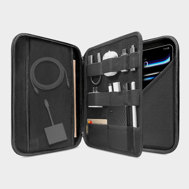 tomtoc Tasche Hülle für 12,9-Zoll iPad Pro (3, 4. und 5. Generation) 2018-2021, Zubehör Case Schutzh