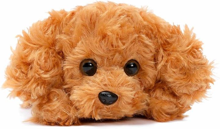 MorisMos Hund Kuscheltier XXL mit 4 Babys im Bauch, gross Hund Plüschtier Stofftier Kuscheltiere, ri