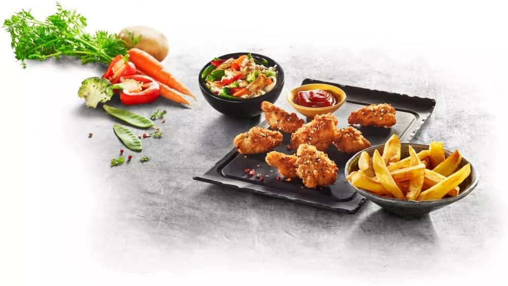 Seb Actifry Genius nur freistehend Hot Air Fryer Fritteuse 1350 W schwarz, weiss (Hot Air Fryer, 1,2