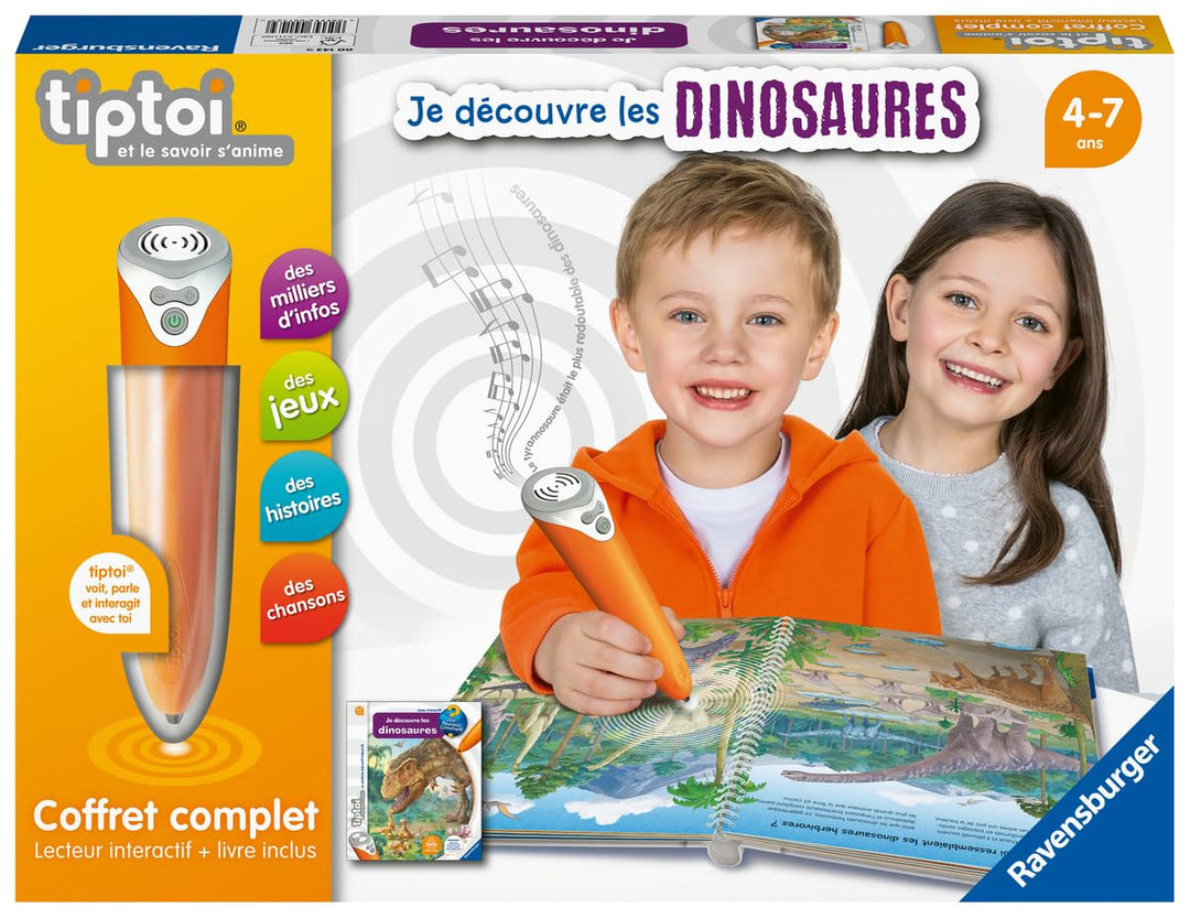 Ravensburger - tiptoi Komplett-Set interaktives Lesegerät + Buch Je, 4005556001439