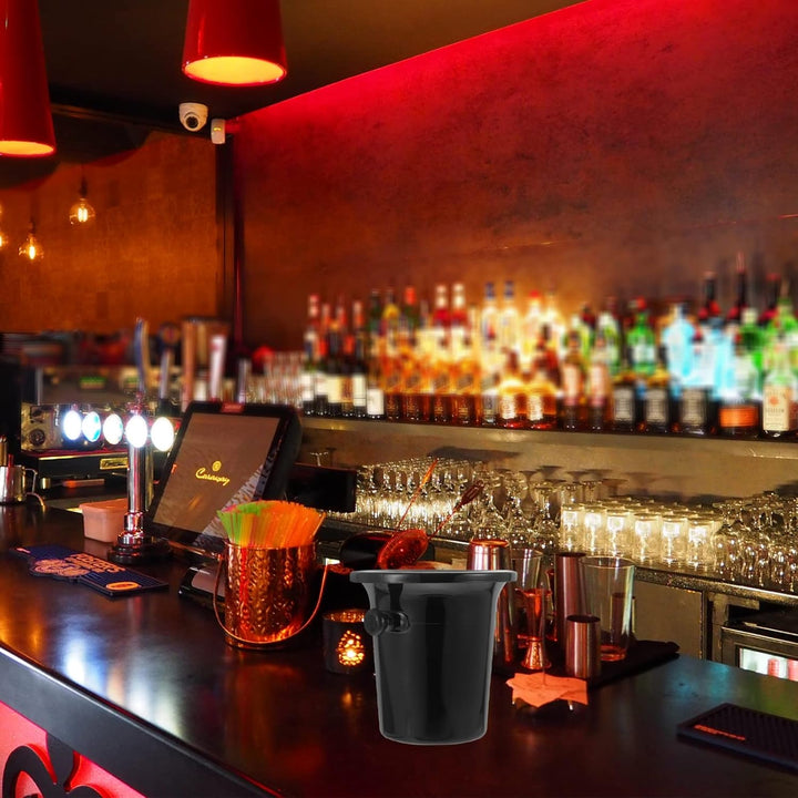 BESTonZON 2st Champagner Spucknapf Kühlbehälter Eiswürfeleimer Mini-kühlschrank Eimer Für Cocktailba