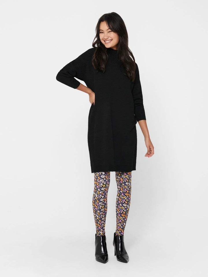 ONLY Female Strickkleid Loose Fit LBlack