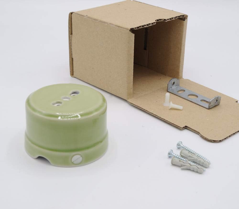 Klartext BELLE ÉPOQUE Doppelsteckdose im Vintage-Stil mit Textilkabel aus hochwertigem handgefertigt