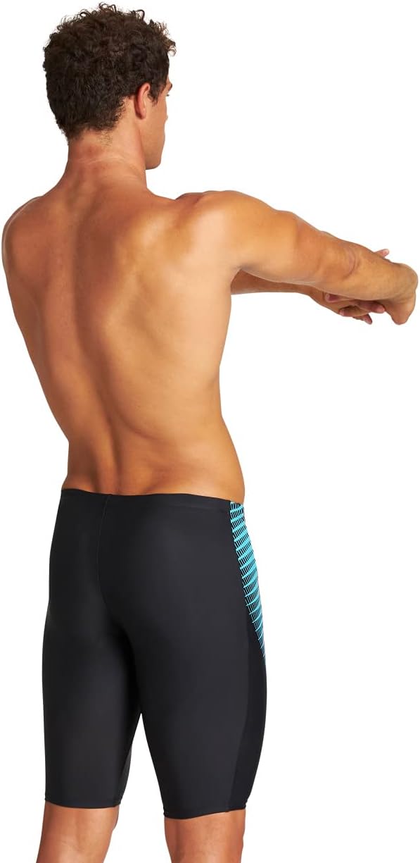 ARENA Herren M Threefold Jammer Swim Trunks (1er Pack) 6 Black-black-anguria, 6 Black-black-anguria