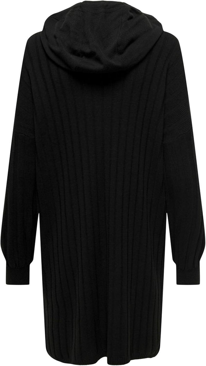 ONLY Female Strickkleid ONLTESSA Langes Kleid XS Schwarz, XS Schwarz
