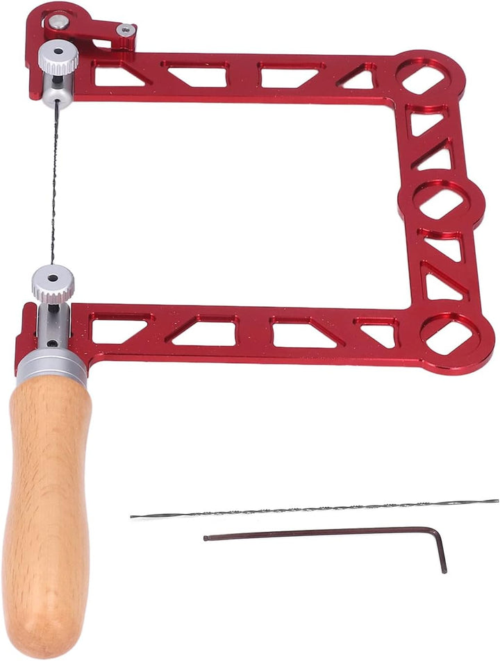 Laubsäge, Laubsäge für Holzarbeiter, U-Form, Holzgriff, Laubsäge für Holzbearbeitung, Schmuckherstel