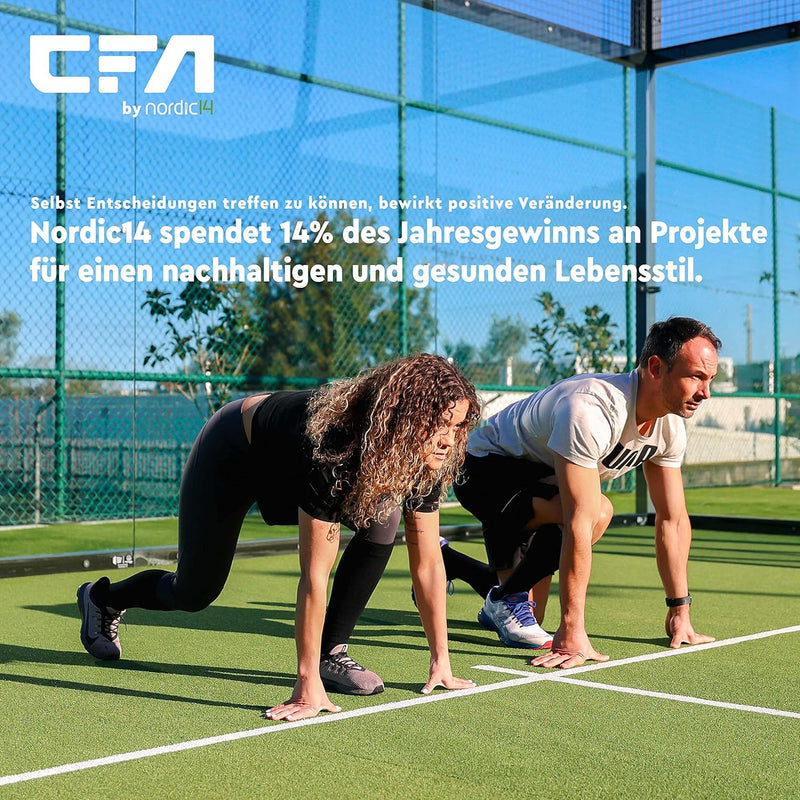 CFA V2 Qualitäts-Kompressionssocken für Männer und Frauen - Ideal fürs Laufen, Fitnessstudio, Radfah