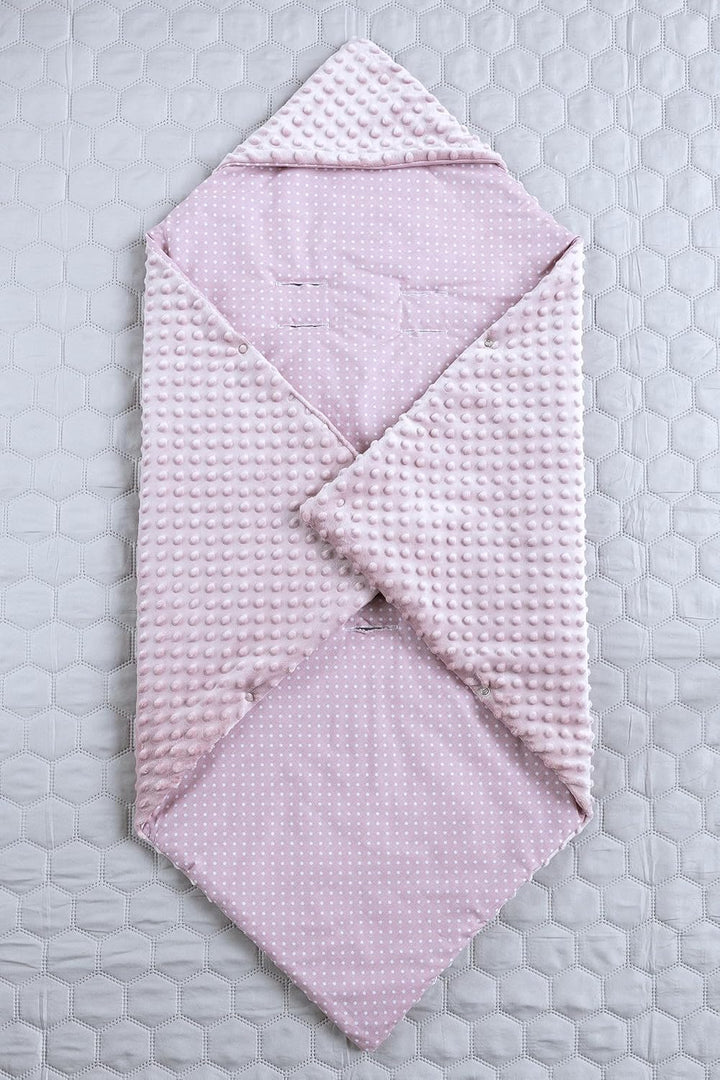 LOOLAY Einschlagdecke Babyschale - Babydecke Autositz 90x90 cm - Fusssack für Autositz Ganzjahresdec