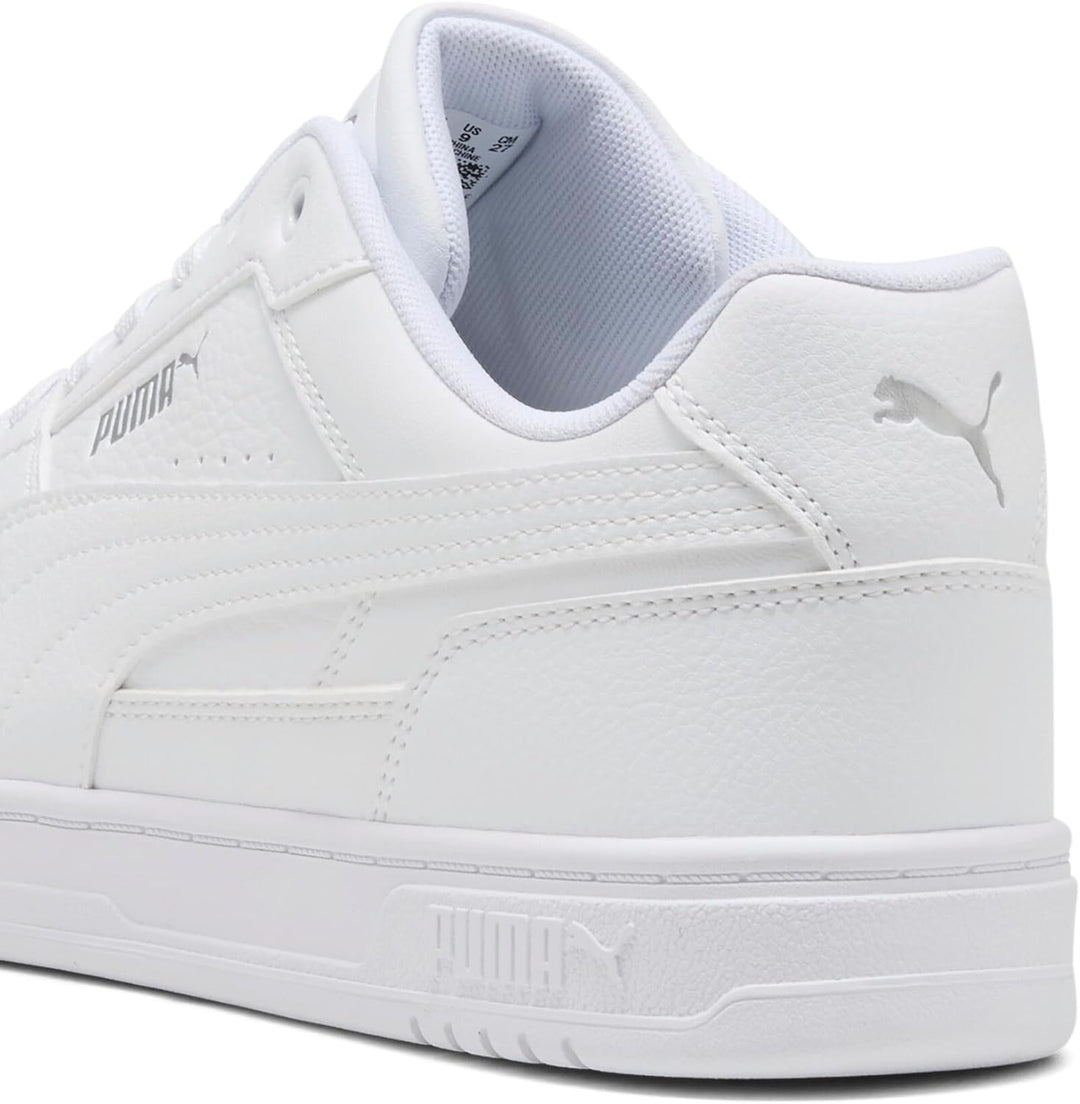 PUMA Unisex Zapatillas Sneaker 36 EU White Silver Black Metallic, 36 EU White Silver Black Metallic