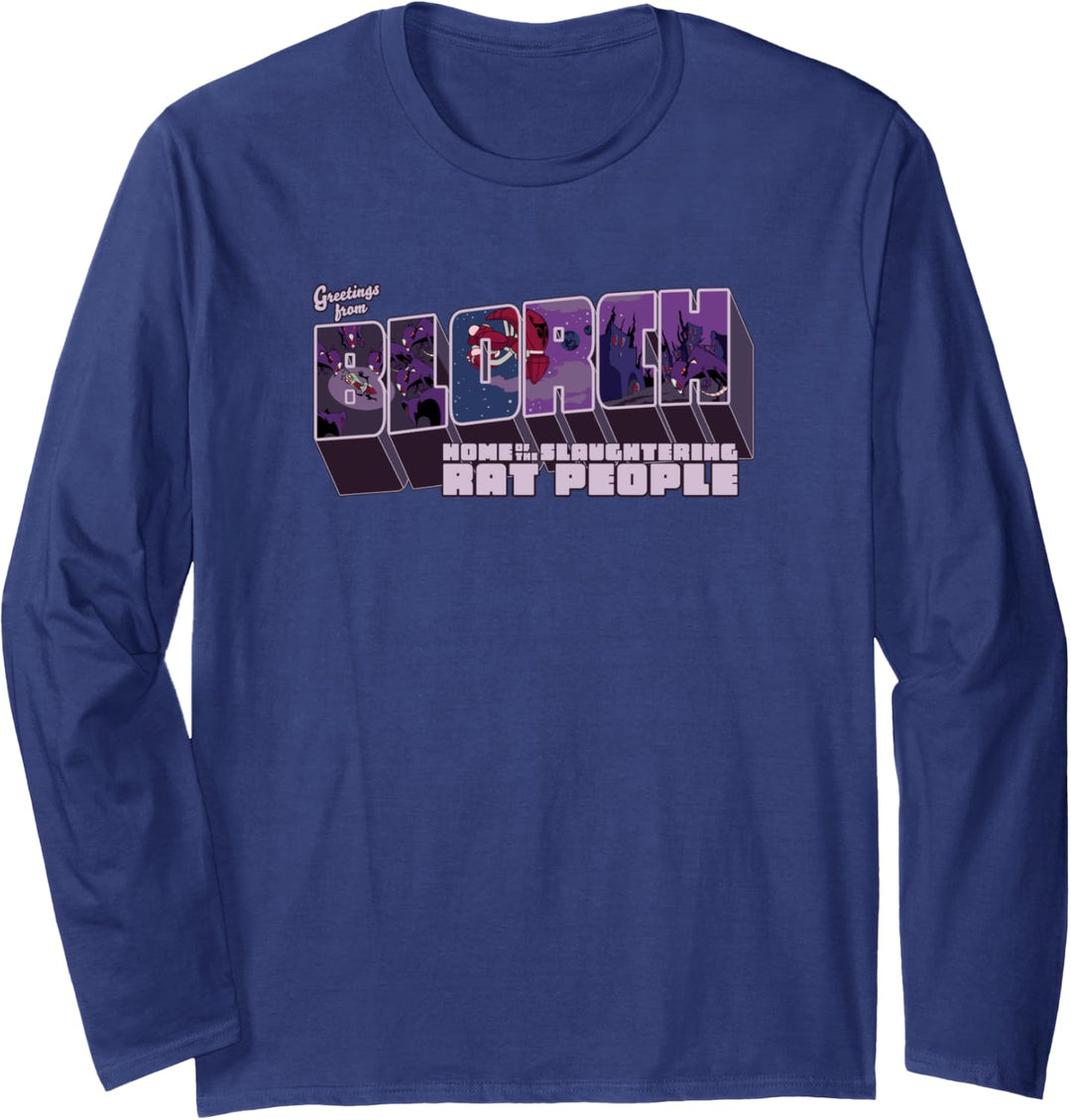 Invader Zim Greetings From Blorch Langarmshirt