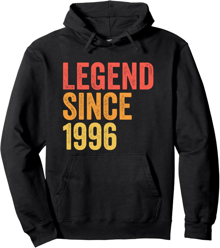 Legende Seit 1996 Lustiges Geburtstagsjahr Retro Legend Pullover Hoodie