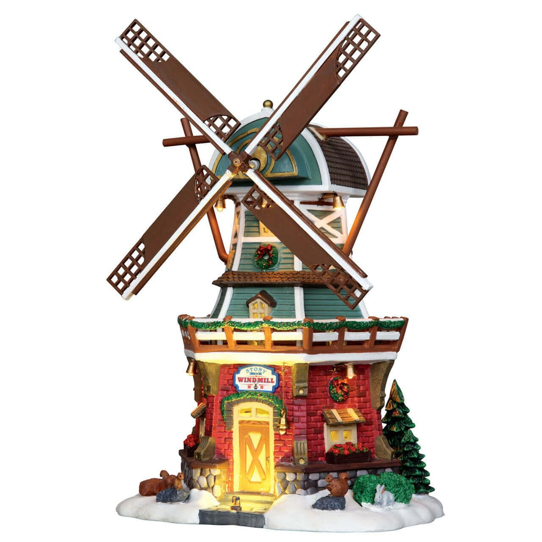 Lemax Christmas Stony Brook 25384UK Windmühle mit 4,5 V Adapter