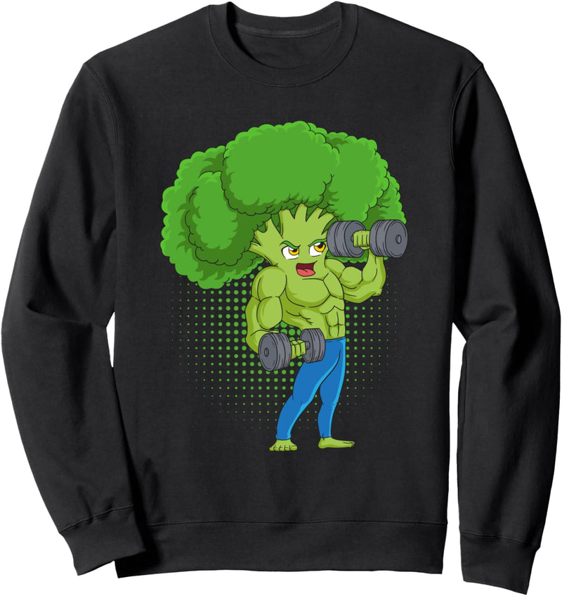 Brokkoli Bodybuilding Fitness Vegan Bodybuilder Sweatshirt